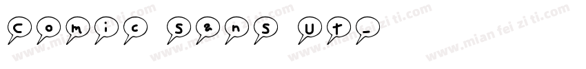 Comic sans UT字体转换